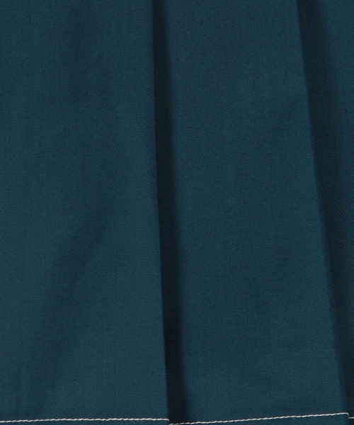 179/WG（イチナナキュウダブルジー）の「アシンメトリープリーツ ミニスカート（スカート・レディース・ブルー/ベージュ/ブラック・FREE）」の15枚目の写真