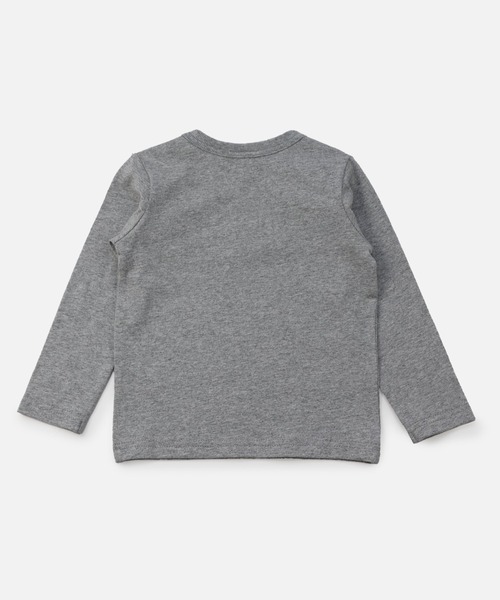 Champion（チャンピオン）の「champion / チャンピオン ロゴ長袖Tシャツ（Tシャツ/カットソー・キッズ・ホワイト/ブラック/グレー/ネイビー/グリーン/ピンク・120cm/90cm/110cm/130cm/100cm）」の8枚目の写真