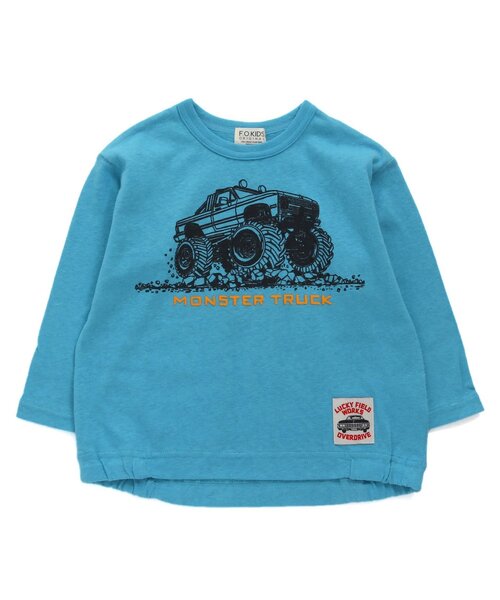 monstork  モンストーク ブラウス セール】モンスタートラック長袖Tシャツ（Tシャツ/カットソー