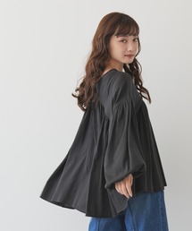 ボリュームギャザーブラウス