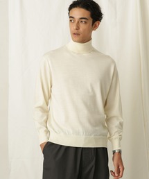 NANO universe | 「毛玉レスニット」 ファインゲージタートルネック(ニット/セーター)