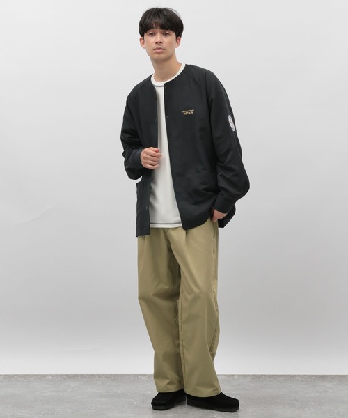 LAKOLE（ラコレ）の「チノタックワイドパンツ / 970381（チノパンツ・メンズ・ベージュ/ブラウン/ダークブルー・MEDIUM/SMALL/LARGE）」の5枚目の写真