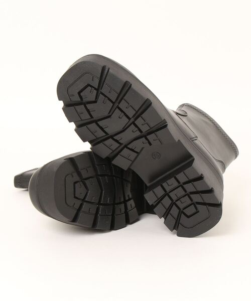 CHILLE（チル）の「厚底ストレッチブーツ（ブーツ・レディース・アイボリー/ブラック/ブラウン・M/L/S/LL）」の5枚目の写真