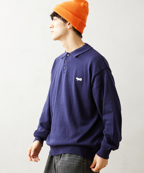 J.C.PENNEY(ジェーシーペニー)の「【PENNEY'S / ペニーズ】THE FOX ニットポロ(ニット/セーター・メンズ・ネイビー/ブラック・MEDIUM/LARGE)」の8枚目の写真