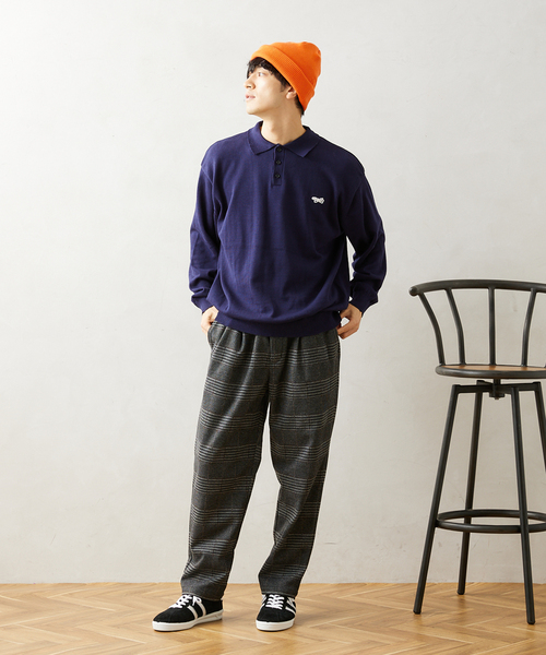 J.C.PENNEY(ジェーシーペニー)の「【PENNEY'S / ペニーズ】THE FOX ニットポロ(ニット/セーター・メンズ・ネイビー/ブラック・MEDIUM/LARGE)」の14枚目の写真