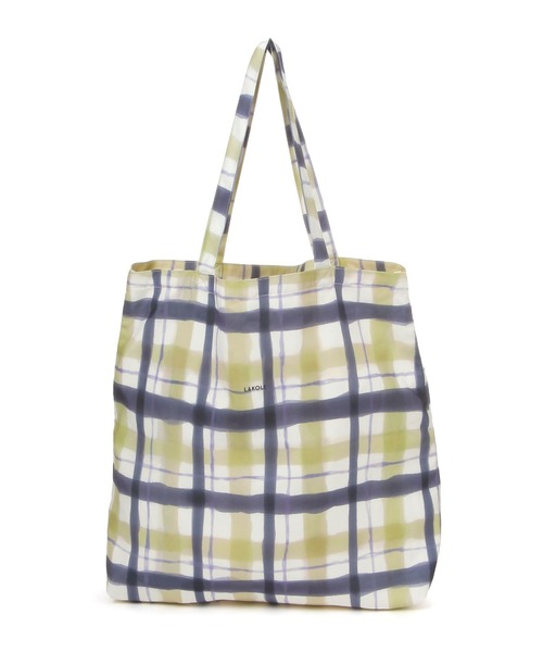 LAKOLE（ラコレ）の「スクエアビックトートバック / 969653（トートバッグ・レディース・その他4/ネイビー/その他6/その他9/ブラック/オフホワイト/グレー/アイボリー/オレンジ/チャコール/ブルー/その他7/イエロー/ベージュ/グリーン/その他8/スモーク/ライトブルー/ホワイト/セージグリーン/ライトグレー/ダークブルー/ライトブラウン・FREE）」の22枚目の写真