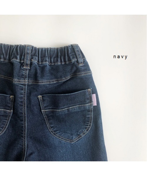 L.COPECK(エルコペック)の「ハイストレッチデニムスキニー(デニムパンツ・キッズ・ネイビー/ブルー/ブルー系・140cm/110cm/130cm/120cm/100cm)」の10枚目の写真