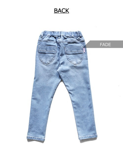 L.COPECK(エルコペック)の「ハイストレッチデニムスキニー(デニムパンツ・キッズ・ネイビー/ブルー/ブルー系・140cm/110cm/130cm/120cm/100cm)」の21枚目の写真