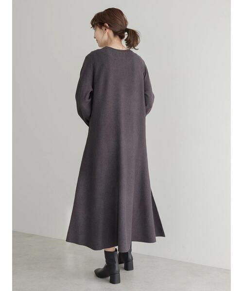 AMERICAN HOLIC（アメリカンホリック）の「バイパチニットフレアワンピース（ワンピース・レディース・ブラック/杢グレー・M/L）」の19枚目の写真