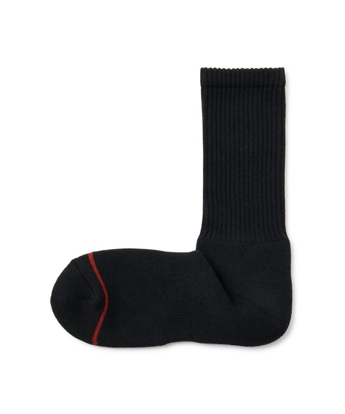 無印良品（ムジルシリョウヒン）の「足なり直角　あったか綿　厚手靴下（ウール入り・無地／紳士）（ソックス/靴下・メンズ・ネイビー系/ダークグレー/レッド/オフホワイト/グレー/ブラウン/ブラック・25-27CM/27-29cm）」の5枚目の写真