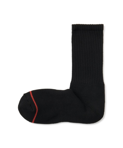 無印良品（ムジルシリョウヒン）の「足なり直角　あったか綿　厚手靴下（ウール入り・無地／紳士）（ソックス/靴下・メンズ・ネイビー系/ダークグレー/レッド/オフホワイト/グレー/ブラウン/ブラック・25-27CM/27-29cm）」の3枚目の写真