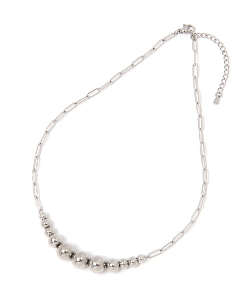 LEPSIM(レプシィム)の「ステンレスショートネックレス 983135(ネックレス・レディース・ゴールド系その他/シルバー/シルバー系その他/ゴールド・ONE SIZE)」の12枚目の写真