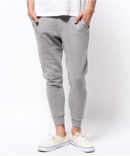 SHIPS(シップス)の「SC: SHIPS(シップス) ナロー テーパード スウェット パンツ(その他パンツ・メンズ・グレー/ダークグレー/ネイビー・SMALL/LARGE/MEDIUM/X-LARGE)」の2枚目の写真