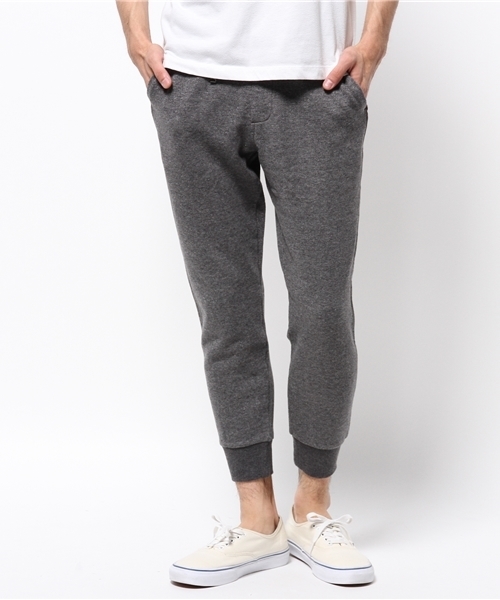 SHIPS(シップス)の「SC: SHIPS(シップス) ナロー テーパード スウェット パンツ(その他パンツ・メンズ・グレー/ダークグレー/ネイビー・SMALL/LARGE/MEDIUM/X-LARGE)」の3枚目の写真