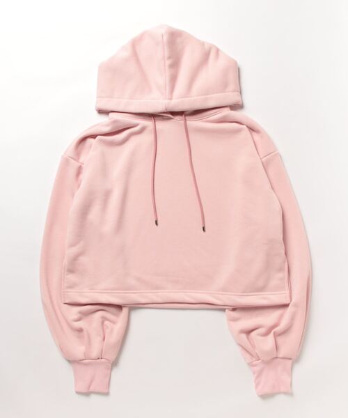 NERGY（ナージー）の「【UV＆吸水速乾】ワイドフードスウェットトップス（パーカー・レディース・キナリ/ブラック/ピンク・FREE）」の22枚目の写真