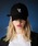 VARZARioU[j́uyVARZAR/oU[z3D Monogram logo over fit ball cap/3DmOSI[o[tBbg{[LbviLbvjvbubN