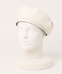 AULA（アウラ）の「【AULA】ツイルファブリックベレー（ハンチング/ベレー帽）」