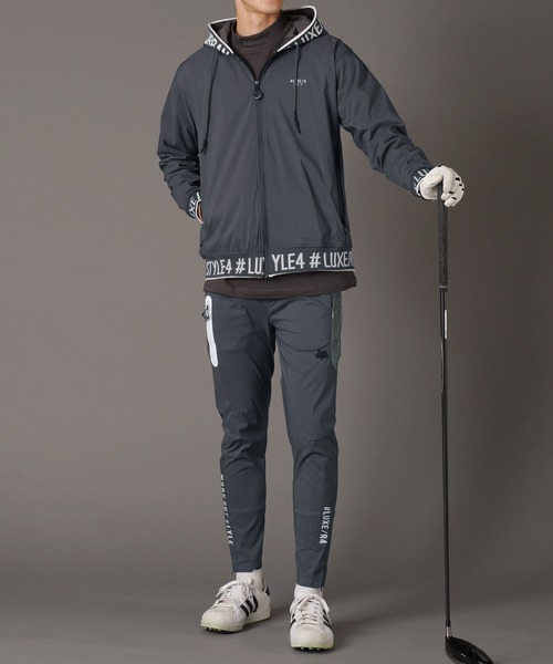 LUXE/R GOLF(ラグジュ ゴルフ)の「ストレッチ切り替えスキニーパンツ(その他パンツ・メンズ・カーキ/グレー/ブラック/ベージュ・LARGE/X-LARGE/MEDIUM)」の9枚目の写真