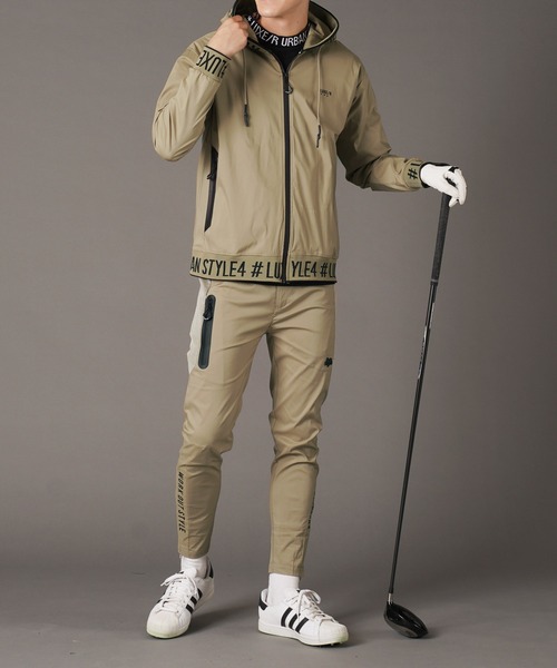 LUXE/R GOLF(ラグジュ ゴルフ)の「ストレッチ切り替えスキニーパンツ(その他パンツ・メンズ・カーキ/グレー/ブラック/ベージュ・LARGE/X-LARGE/MEDIUM)」の12枚目の写真