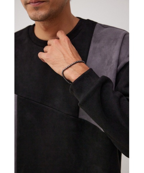 AZUL by moussy（アズールバイマウジー）の「ベネチアンチェーンブレスレット（ブレスレット・メンズ・ブラック/シルバー/ゴールド・FREE）」の5枚目の写真