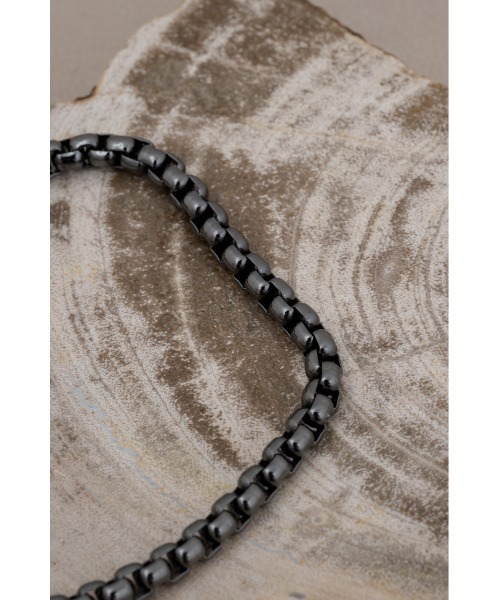 AZUL by moussy（アズールバイマウジー）の「ベネチアンチェーンブレスレット（ブレスレット・メンズ・ブラック/シルバー/ゴールド・FREE）」の9枚目の写真