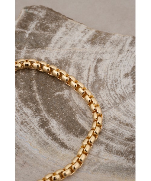 AZUL by moussy（アズールバイマウジー）の「ベネチアンチェーンブレスレット（ブレスレット・メンズ・ブラック/シルバー/ゴールド・FREE）」の12枚目の写真