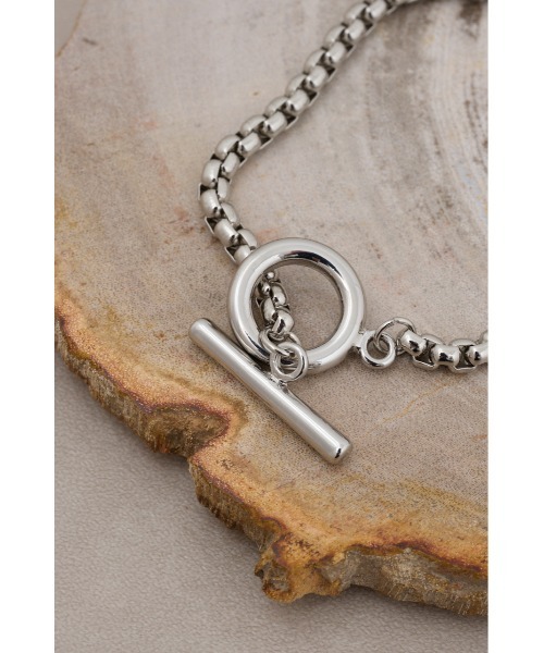 AZUL by moussy（アズールバイマウジー）の「ベネチアンチェーンブレスレット（ブレスレット・メンズ・ブラック/シルバー/ゴールド・FREE）」の17枚目の写真