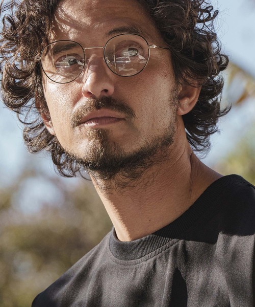 CAMBIO（カンビオ）の「mko11731- Narrow Rim Round Sunglasses サングラス（サングラス・メンズ・シルバー系その他/ブラック系その他/スモーク/ゴールド系その他/ブラウン系その他・FREE）」の8枚目の写真