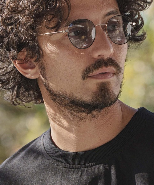 CAMBIO（カンビオ）の「mko11731- Narrow Rim Round Sunglasses サングラス（サングラス・メンズ・シルバー系その他/ブラック系その他/スモーク/ゴールド系その他/ブラウン系その他・FREE）」の10枚目の写真