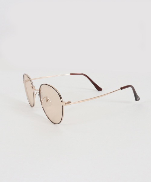 CAMBIO（カンビオ）の「mko11731- Narrow Rim Round Sunglasses サングラス（サングラス・メンズ・シルバー系その他/ブラック系その他/スモーク/ゴールド系その他/ブラウン系その他・FREE）」の19枚目の写真