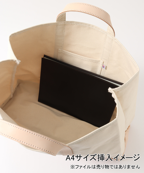美品 HERITAGE LEATHER 別注CANVAS*LTH TOTE XL HERITAGE LEATHER（ヘリテージレザー）の「【HERITAGE LEATHER