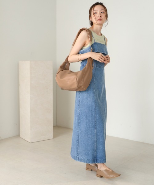 Bab(バブ)の「タッククロワッサンバッグ(ショルダーバッグ・レディース・ブラック/アイボリー/ベージュ・ONESIZE)」の11枚目の写真