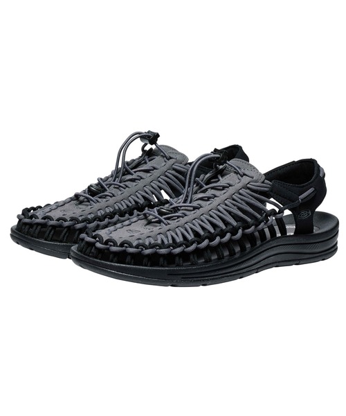 KEEN(キーン)の「KEEN/キーン メンズ サンダル アウトドア フェス キャンプ UNEEK ユニーク 1028863(スニーカー・メンズ・ブラック×グレー・27.5cm/27.0cm/26.5cm/28.0cm/26.0cm)」の1枚目の写真