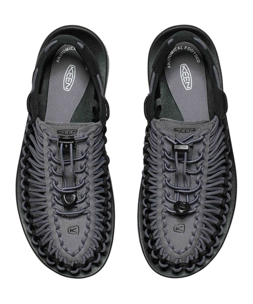 KEEN(キーン)の「KEEN/キーン メンズ サンダル アウトドア フェス キャンプ UNEEK ユニーク 1028863(スニーカー・メンズ・ブラック×グレー・27.5cm/27.0cm/26.5cm/28.0cm/26.0cm)」の6枚目の写真