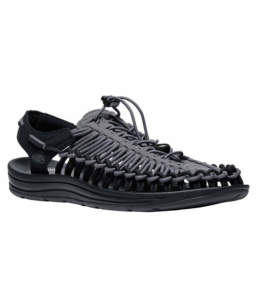KEEN(キーン)の「KEEN/キーン メンズ サンダル アウトドア フェス キャンプ UNEEK ユニーク 1028863(スニーカー・メンズ・ブラック×グレー・27.5cm/27.0cm/26.5cm/28.0cm/26.0cm)」の2枚目の写真
