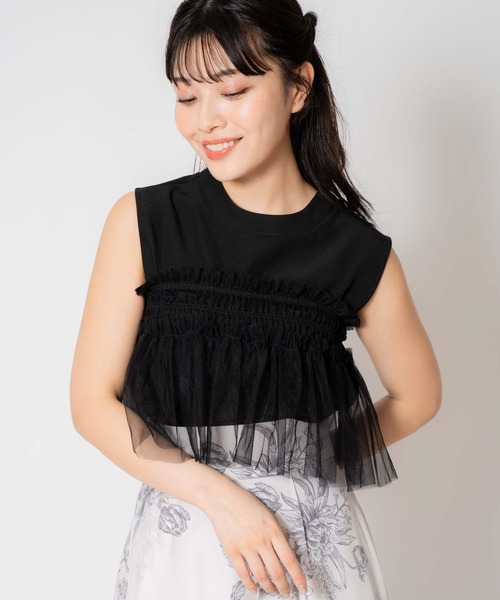 Noela - ノエラ パワショル ボーダー Noela（ノエラ）の「パワショルボーダーカットソー（Tシャツ