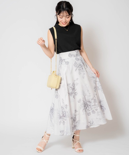 NOELA(ノエラ)の「3WAYチュールセットトップス(Tシャツ/カットソー・レディース・ブラック/グレー/レッド・フリー)」の9枚目の写真