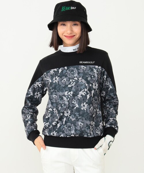 BEAMS GOLF オレンジレーベル　フラワーカモプリント　スウェット　L BEAMS GOLF（ビームスゴルフ）の「〈MEN〉BEAMS GOLF ORANGE LABEL