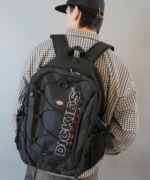 Dickies（ディッキーズ）の「【Dickies/ディッキーズ】大容量バックパック/PC収納可・通学通勤◎/ユニセックスリュック（バックパック/リュック・メンズ・ブラック・ONESIZE）」の12枚目の写真