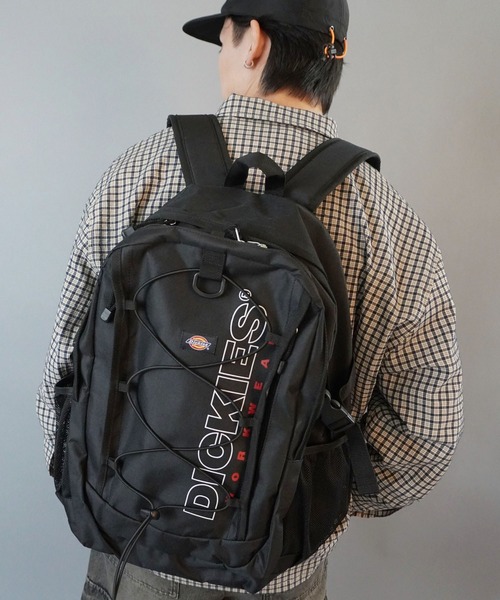Dickies（ディッキーズ）の「【Dickies/ディッキーズ】大容量バックパック/PC収納可・通学通勤◎/ユニセックスリュック（バックパック/リュック・メンズ・ブラック・ONESIZE）」の11枚目の写真