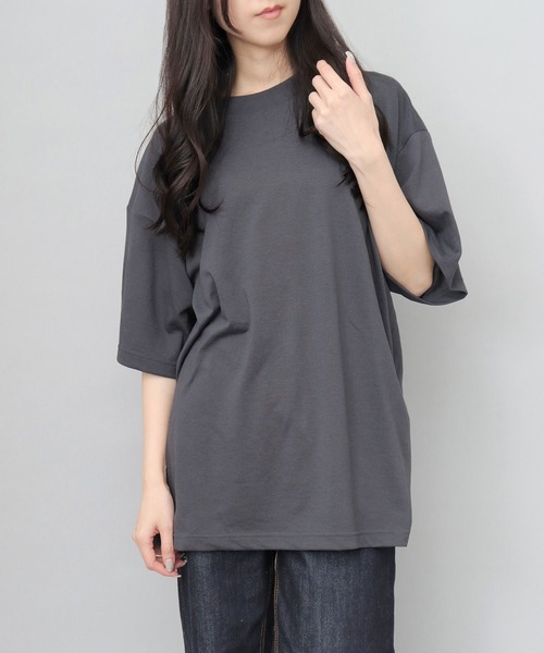 セール】5.3オンス 吸水速乾 T/C バーサタイル ドレープ Tシャツ
