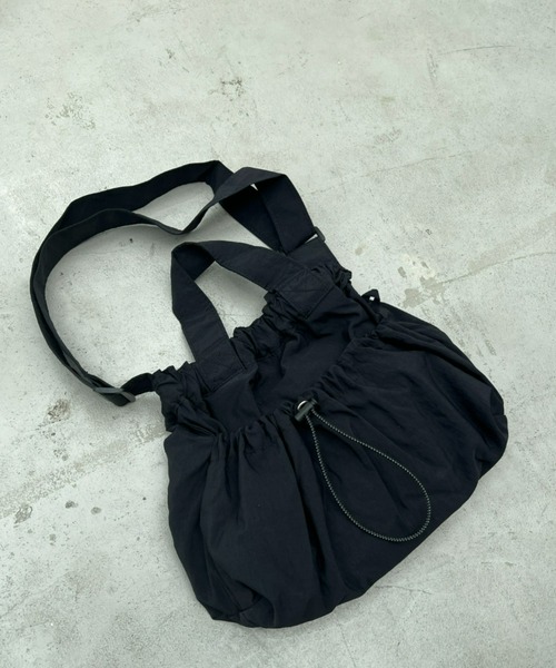 y/m(イム)の「ドロストナイロン2WayBAG(ショルダーバッグ・レディース・ブラック/ブルー/アイボリー・FREE)」の16枚目の写真