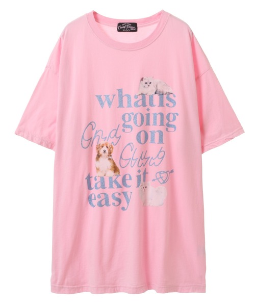 Candy Stripper CND CLUB BIG Tシャツ オフホワイト Candy Stripper（キャンディストリッパー）の「CND CLUB BIG T