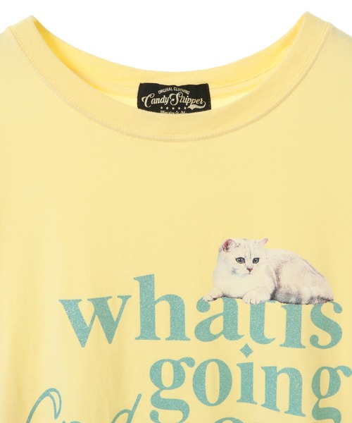 Candy Stripper CND CLUB BIG Tシャツ オフホワイト Candy Stripper（キャンディストリッパー）の「CND CLUB BIG T