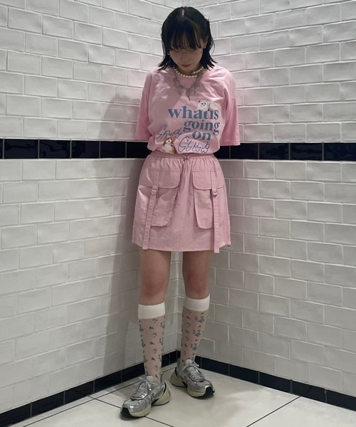 【Candy Stripper】サイドリボン シアーカットソー RIBBON SEE THROUGH TOPS | Candy Stripper（キャンディ