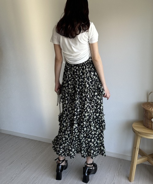 Silly（シリー）の「【トレンドアイテム！】ブロックヒールリボンパンプス（パンプス・レディース・ブラック・SMALL/MEDIUM/LARGE）」の9枚目の写真