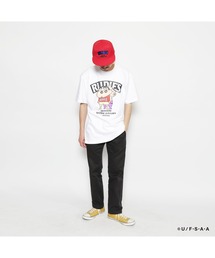 RUDIE'SxCRAYON SHINCHAN BACK TO BACK TEE/ルーディーズ×クレヨンしんちゃん バックトゥーバック Tシャツ