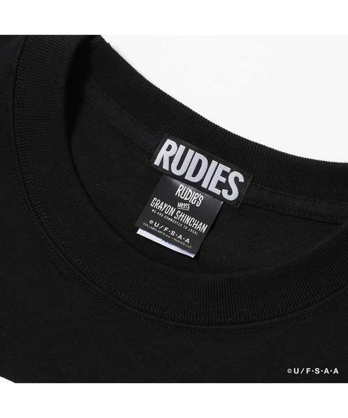RUDIE'S(ルーディーズ)の「RUDIE'SxCRAYON SHINCHAN BACK TO BACK TEE/ルーディーズ×クレヨンしんちゃん バックトゥーバック Tシャツ(Tシャツ/カットソー・メンズ・ブラック/ホワイト・XXL/XL/L/M/S)」の18枚目の写真