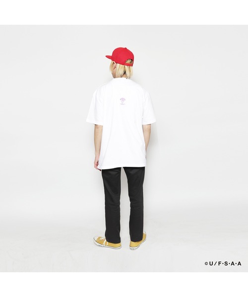RUDIE'S(ルーディーズ)の「RUDIE'SxCRAYON SHINCHAN BACK TO BACK TEE/ルーディーズ×クレヨンしんちゃん バックトゥーバック Tシャツ(Tシャツ/カットソー・メンズ・ブラック/ホワイト・XXL/XL/L/M/S)」の4枚目の写真