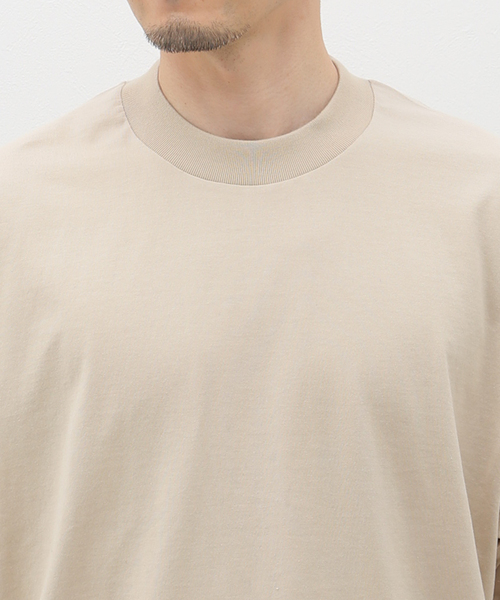 Kaptain Sunshine（キャプテン サンシャイン）の「KAPTAIN SUNSHINE / Suvin Supima Tube Tee Light KSBSCS04（Tシャツ/カットソー・メンズ・ホワイト/ネイビー/ベージュ・LARGE/MEDIUM）」の16枚目の写真